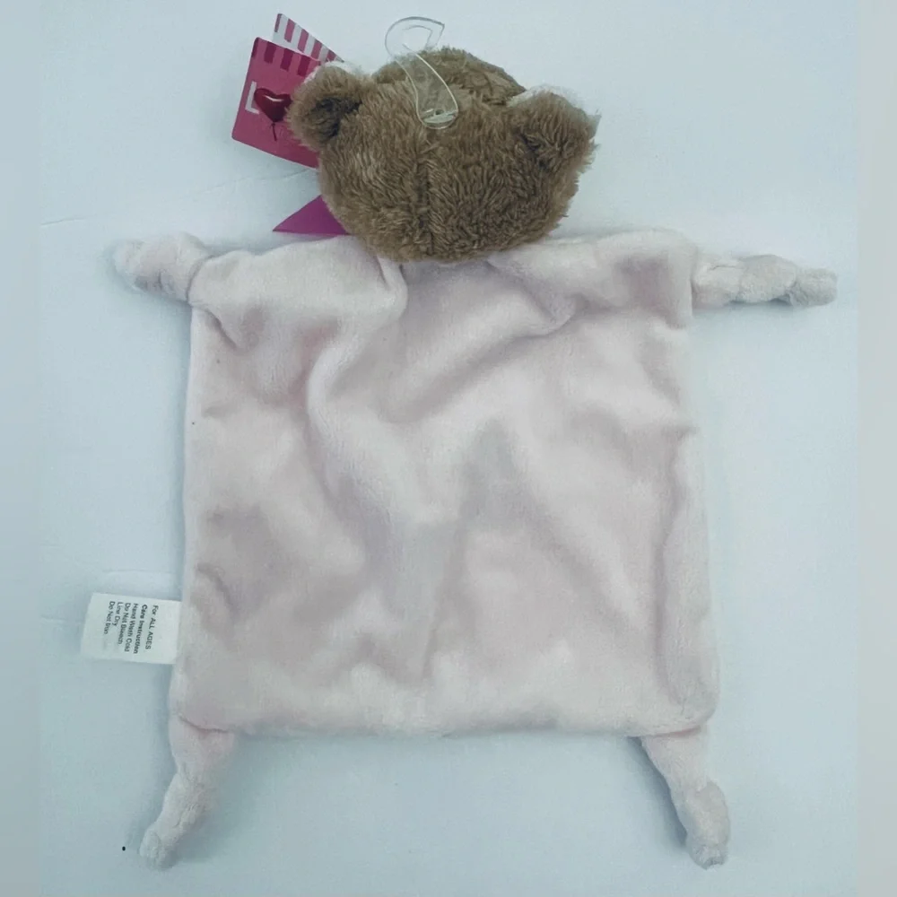 Walgreens Love In Air Baby Valentine Gift Set Bib & Security Blanket Pink NWT